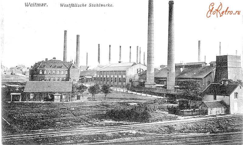 Бохум - Производство стали.1920-1929 г.