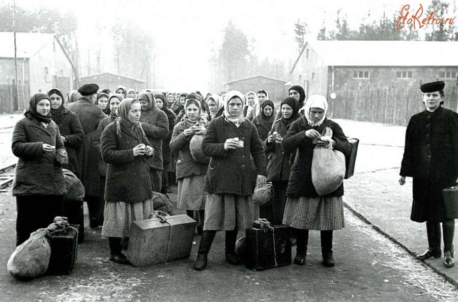 Бохум - Советские женщины в лагере. 1941-1942 г.