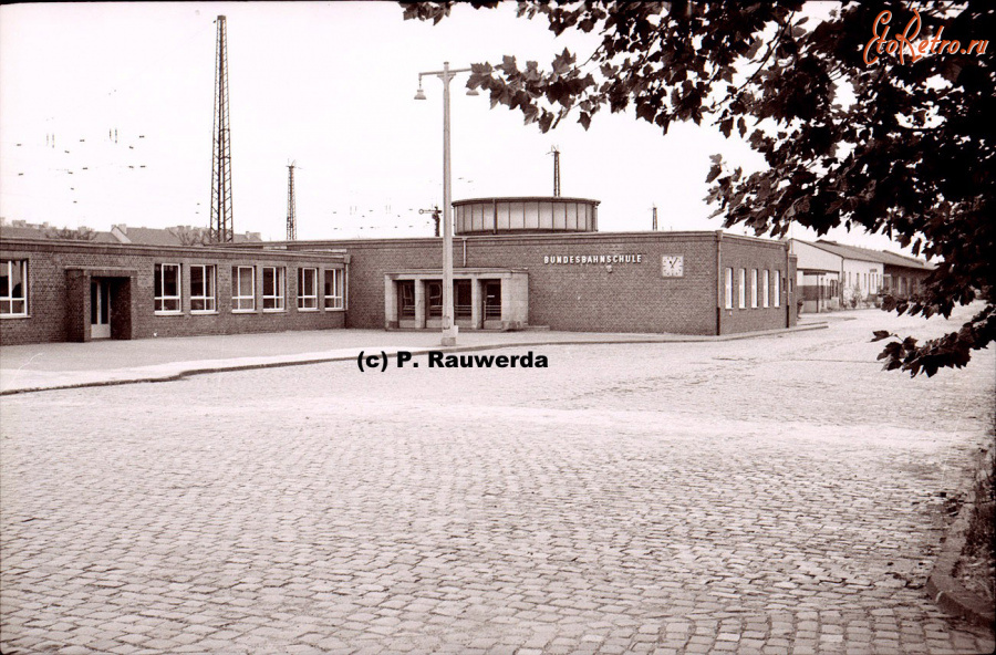 Бохум - Bundesbahnschule-1965-b Железнодорожная школа