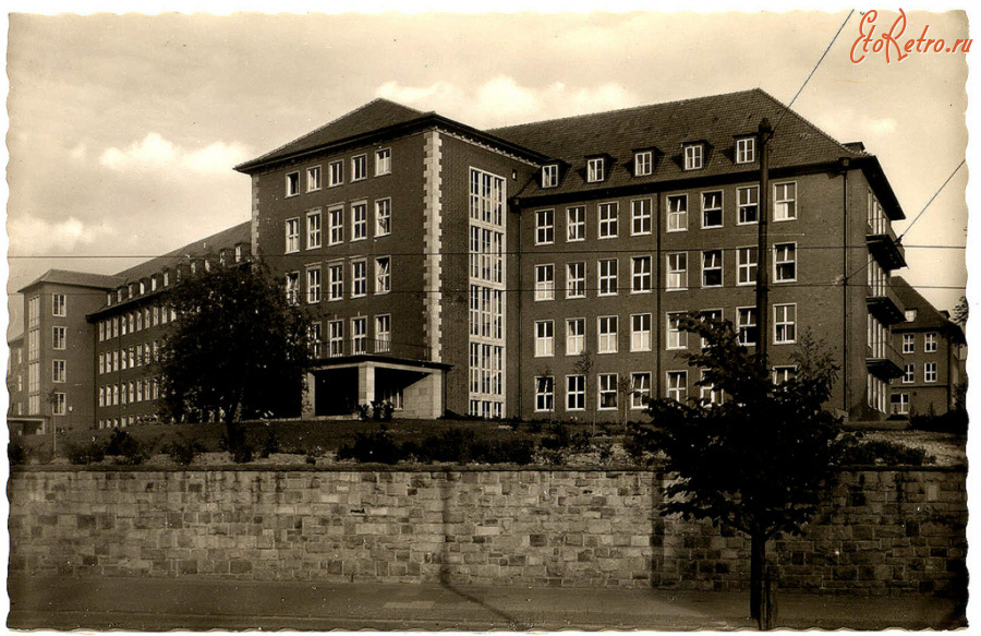 Бохум - Bergmannsheil-gaus-1954-g