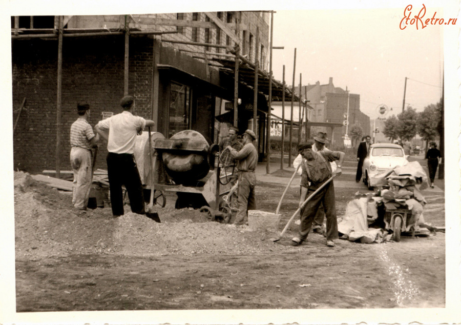 Бохум - hattinger-tankstelle-1955-g