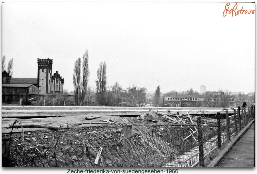 Бохум - Zeche-friederika-von-suedengesehen-1966g