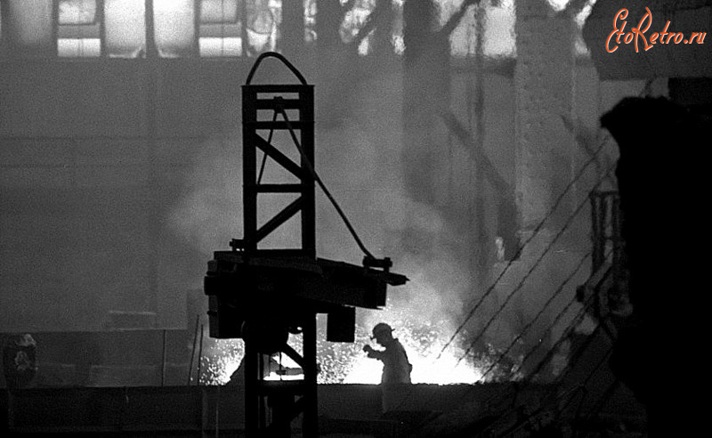 Бохум - Stahlwerk Bochum 1961