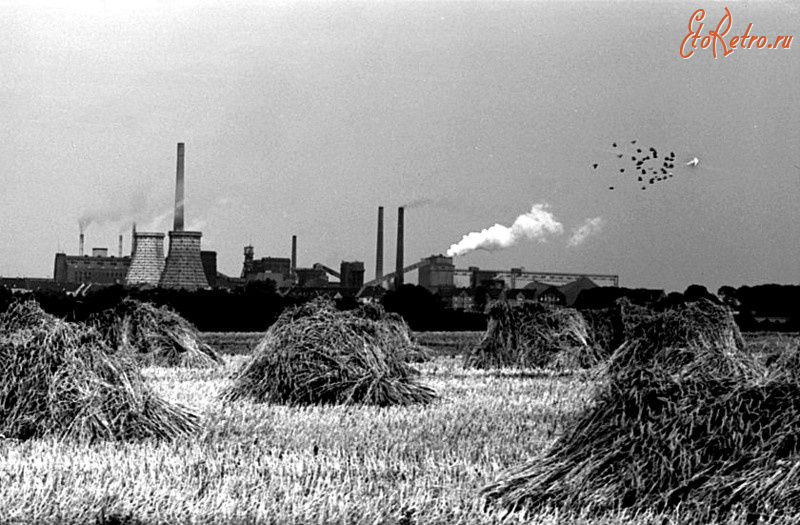 Бохум - Industriekulisse.1962 in Bochum