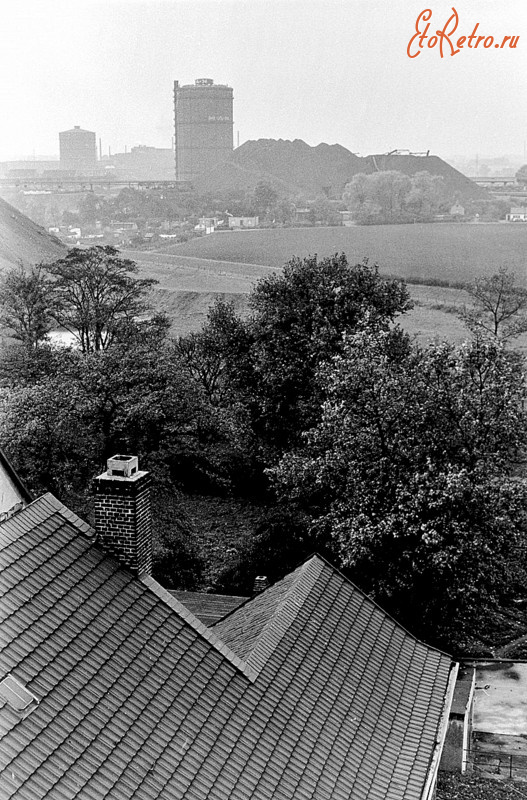 Бохум - Industriekulisse.1962 in Bochum