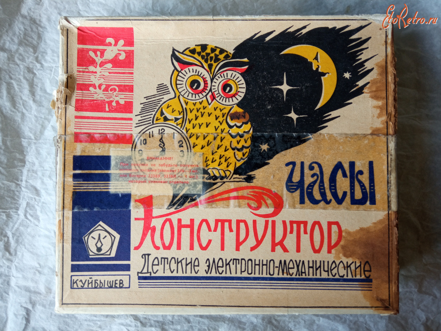 Игрушки - Детский часовой конструктор