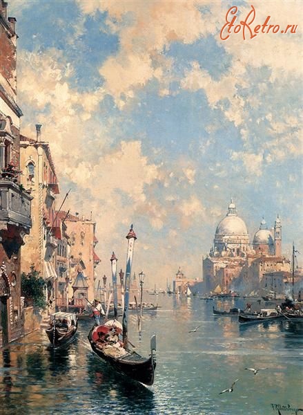 Венеция - Венеция в живописи. Франц Рікард Унтербергер.