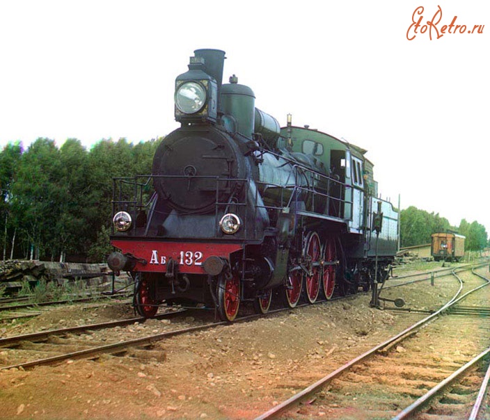 Железная дорога (поезда, паровозы, локомотивы, вагоны) - Паровоз “Компаунд”