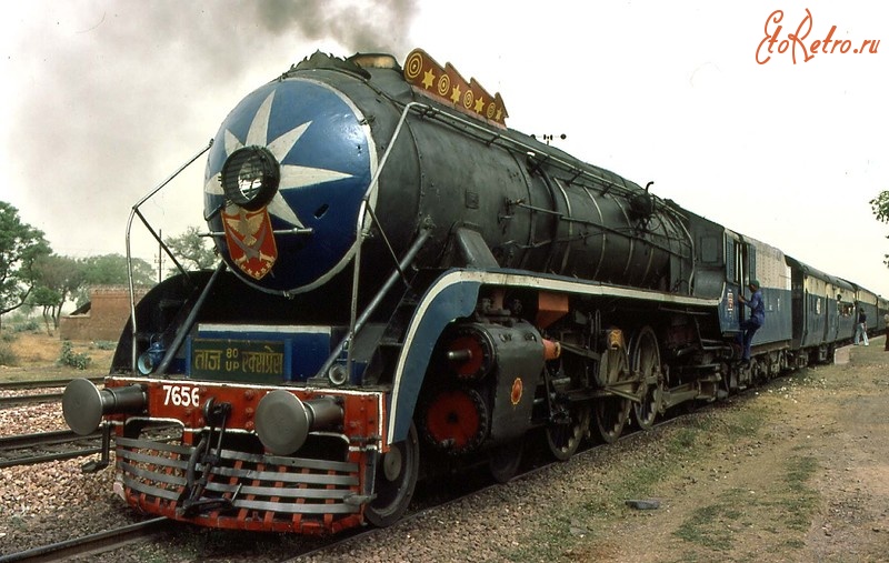 Железная дорога (поезда, паровозы, локомотивы, вагоны) - Индийские железные дороги.