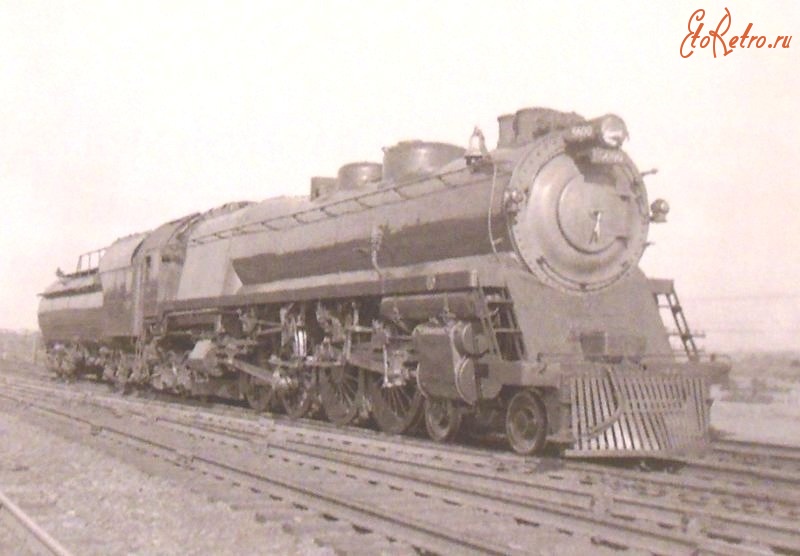 Железная дорога (поезда, паровозы, локомотивы, вагоны) - Паровоз класс N1 №5600 типа  2-2-2-2 