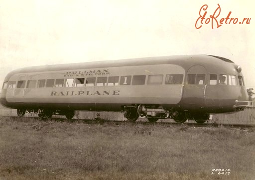 Железная дорога (поезда, паровозы, локомотивы, вагоны) - Мотовагон Уильяма Стаута