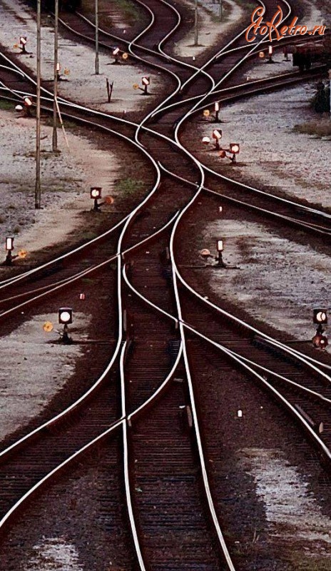 Железная дорога (поезда, паровозы, локомотивы, вагоны) - Рельсовые кружева