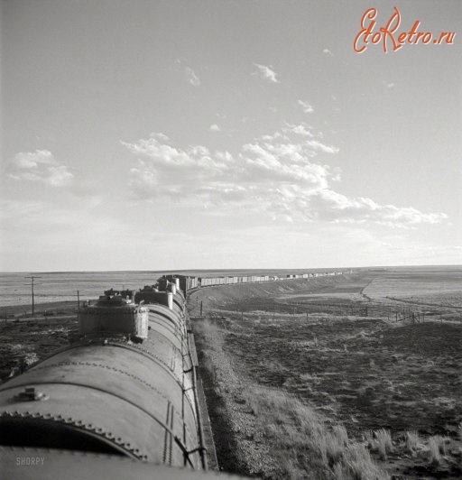 Железная дорога (поезда, паровозы, локомотивы, вагоны) - До горизонта