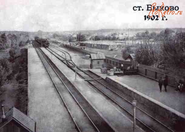 Железная дорога (поезда, паровозы, локомотивы, вагоны) - Станция Быково