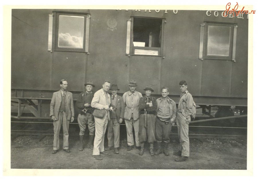 Железная дорога (поезда, паровозы, локомотивы, вагоны) - Американцы на Транссибе