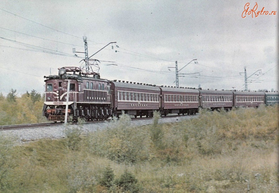 Железная дорога (поезда, паровозы, локомотивы, вагоны) - Фирменный поезд 