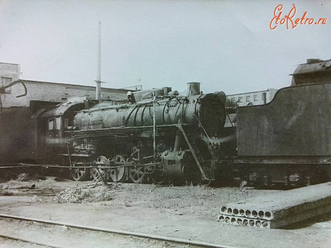 Железная дорога (поезда, паровозы, локомотивы, вагоны) - Паровозы серии Л на ст.Саратов-II