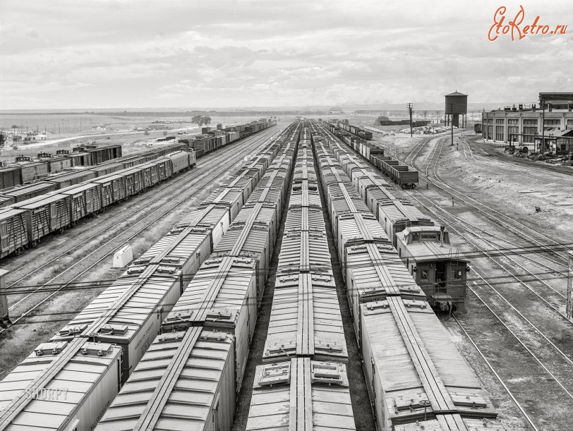 Железная дорога (поезда, паровозы, локомотивы, вагоны) - Грузовая станция Ларами