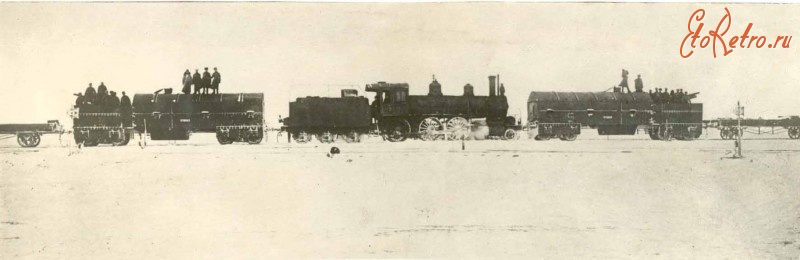 Железная дорога (поезда, паровозы, локомотивы, вагоны) - Бронепоезд 2-й Таганрогский 10-й армии