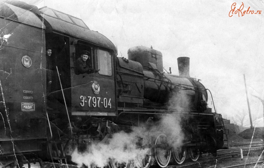 Железная дорога (поезда, паровозы, локомотивы, вагоны) - Паровоз Эр797-04,Тамбов