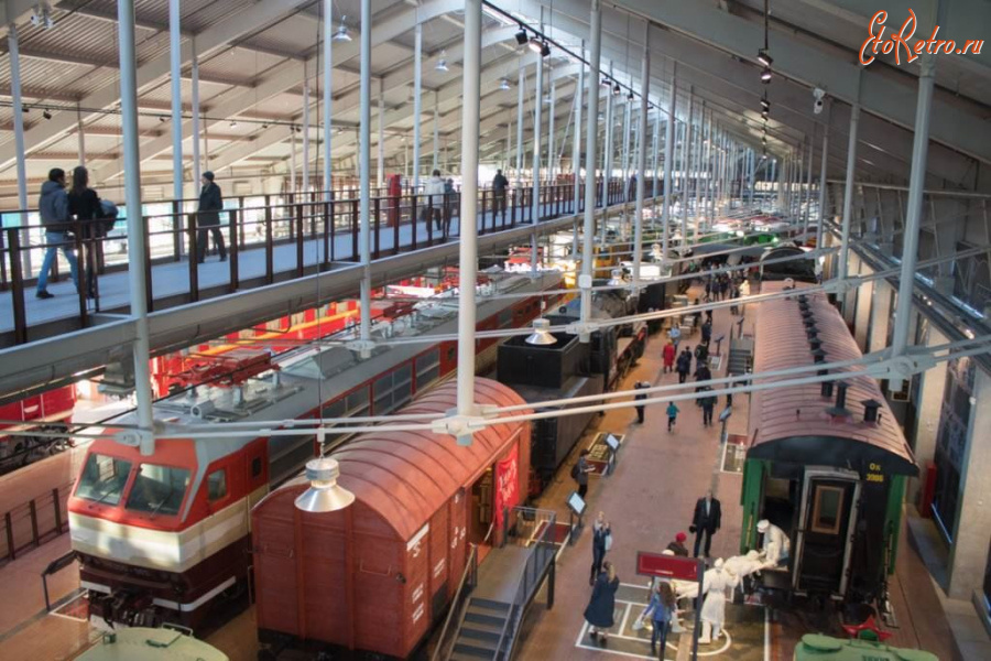 Железная дорога (поезда, паровозы, локомотивы, вагоны) - Музей железных дорог России.