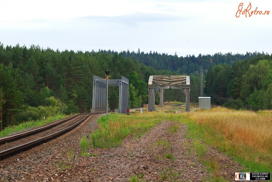 Железная дорога (поезда, паровозы, локомотивы, вагоны) - Мосты через реку Нерис (правый недействующий)