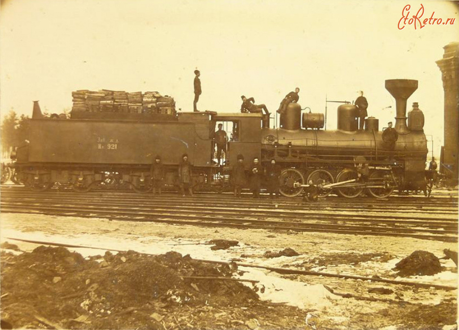 Железная дорога (поезда, паровозы, локомотивы, вагоны) - Паровоз серии Ов первой эпохи
