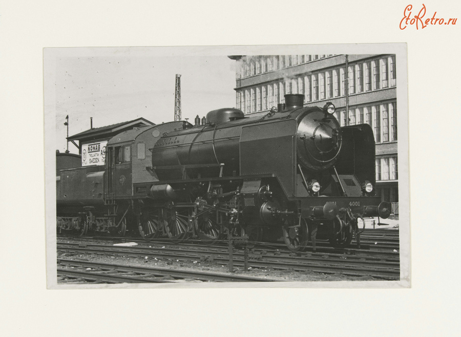 Железная дорога (поезда, паровозы, локомотивы, вагоны) - Новый Локомотив-Экспресс 4001 в Швеции