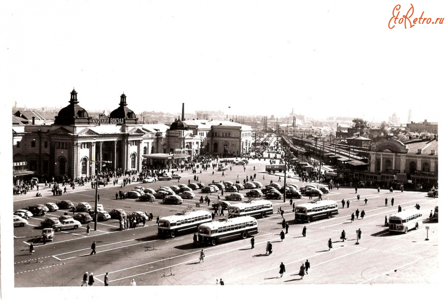 Курский вокзал старые фото