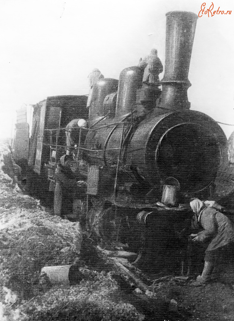 Железная дорога (поезда, паровозы, локомотивы, вагоны) - Паровоз серии Ов