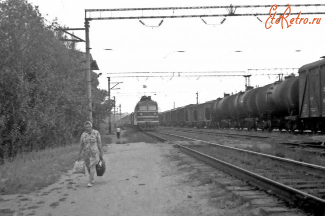 Железная дорога (поезда, паровозы, локомотивы, вагоны) - Станция Хопер Юго-Восточной ж.д.