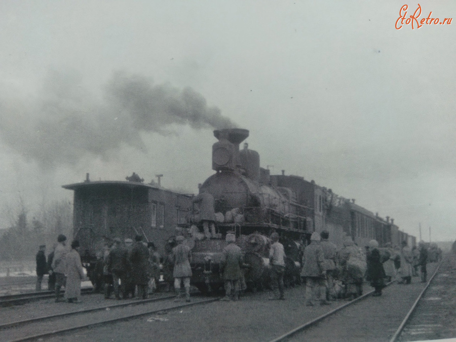 Железная дорога (поезда, паровозы, локомотивы, вагоны) - Паровоз серии Фита на ст.Симбирск
