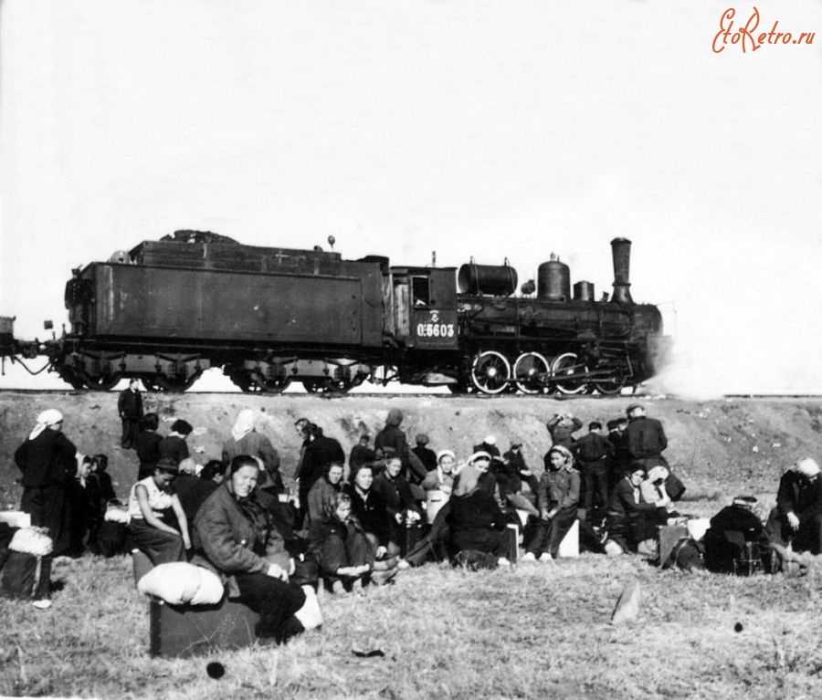 Железная дорога (поезда, паровозы, локомотивы, вагоны) - Паровоз серии Ов.5603