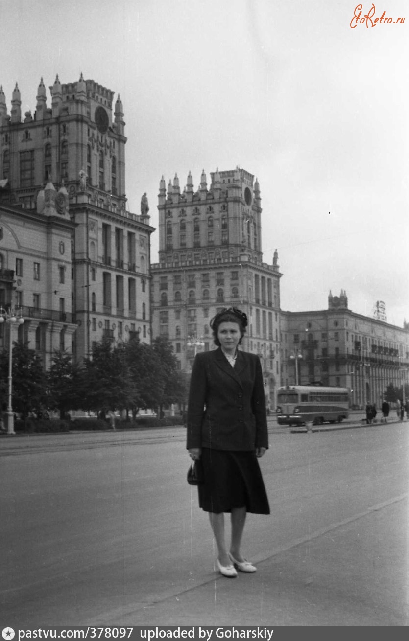 Минск - Бобруйская улица 1956, Белоруссия, Минск