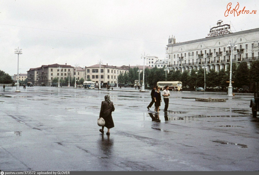 Минск - Привокзальная площадь 1961, Белоруссия, Минск