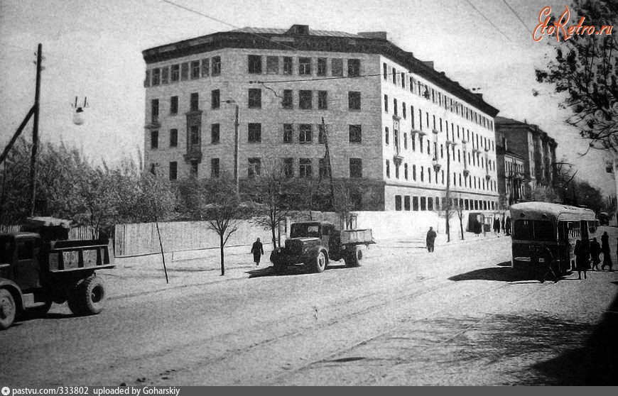 Минск - Московская улица 1955, Белоруссия, Минск