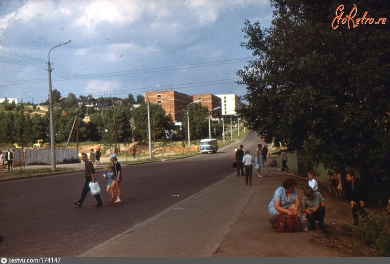 Минск - Енисейская ул. в начале 1970-х (1)