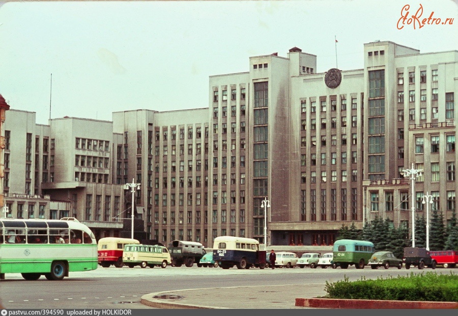 Минск - Дом правительства 1964, Белоруссия, Минск