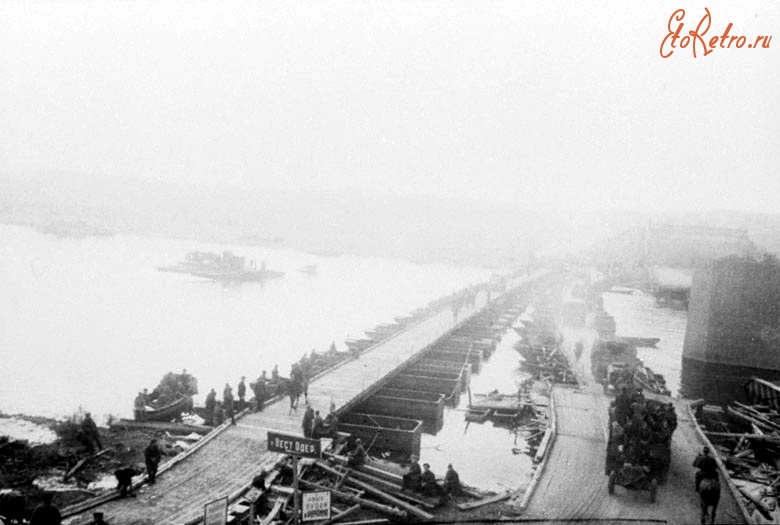 Войны (боевые действия) - Переправа советских войск через реку Одер