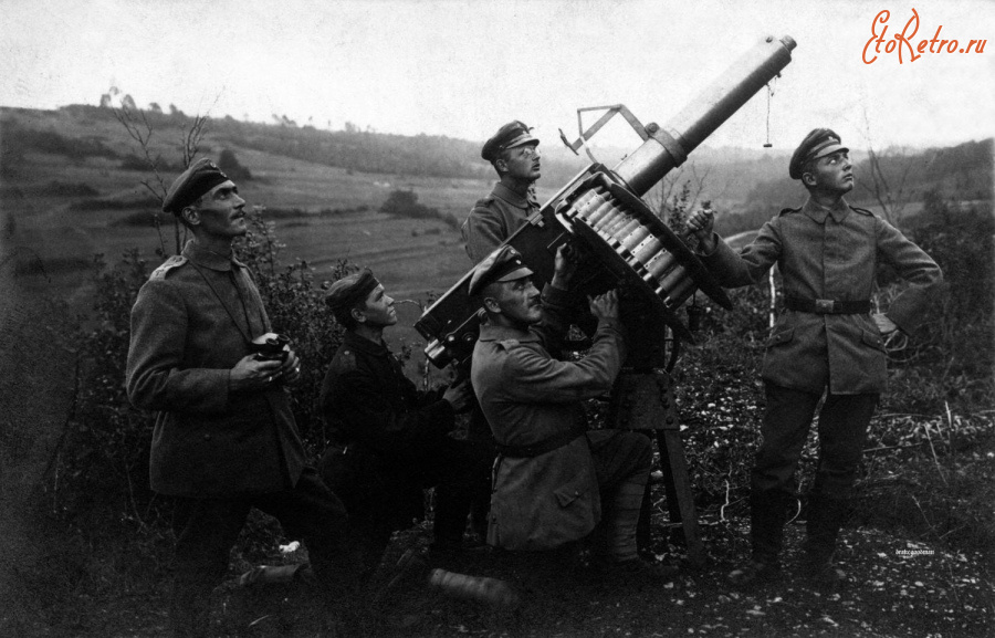 Войны (боевые действия) - Зенитчики Первой мировой войны