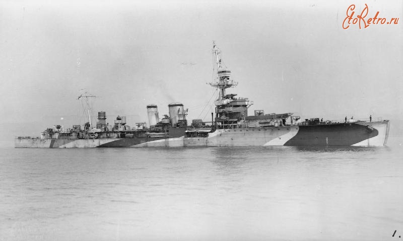 Корабли - Лёгкий крейсер «Даная»