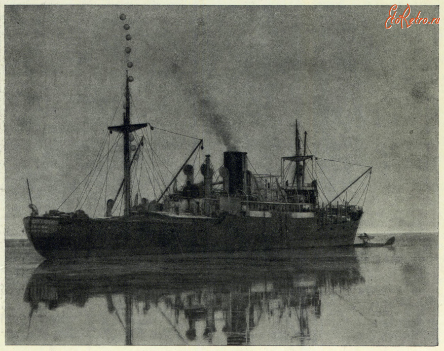 Корабли - Челюскин в Восточно-Сибирском море