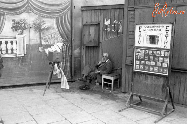 Лодзь - Лодзь.  Фотограф.  Вацлав Білінський.