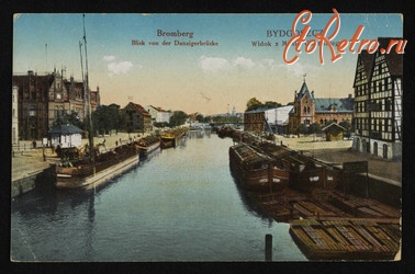 Быдгощ - Бидгощ.  Вид з Гданьского мосту.