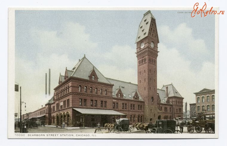 Чикаго - Вокзал Дирборн Стрит, 1913-1918