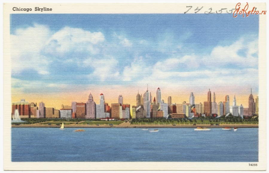Чикаго - Чикаго с птичьего полёта, 1930-1945