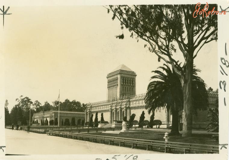 Сан-Франциско - Парк Золотые ворота. Мемориальный музей, 1923