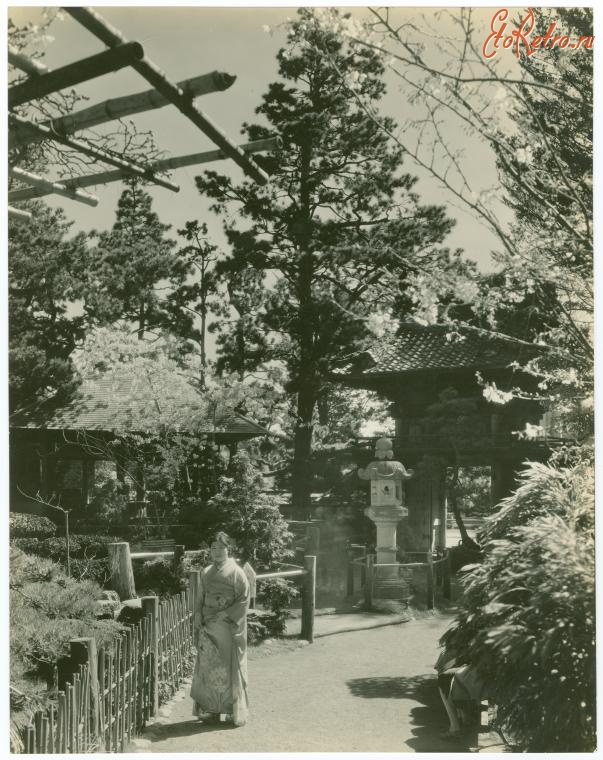 Сан-Франциско - Парк Золотые ворота. Японский сад, 1862-1963