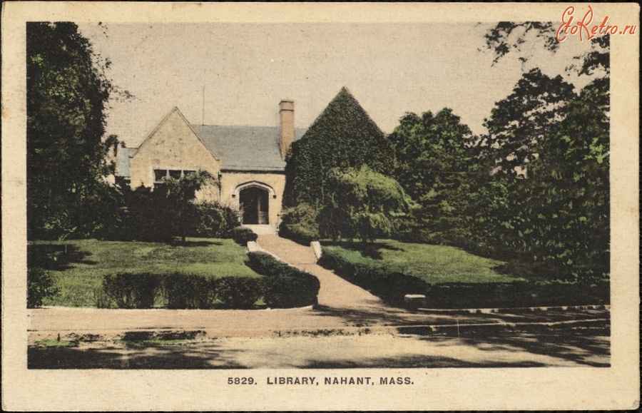 Штат Массачусетс - Нант. Библиотека, 1900-1905