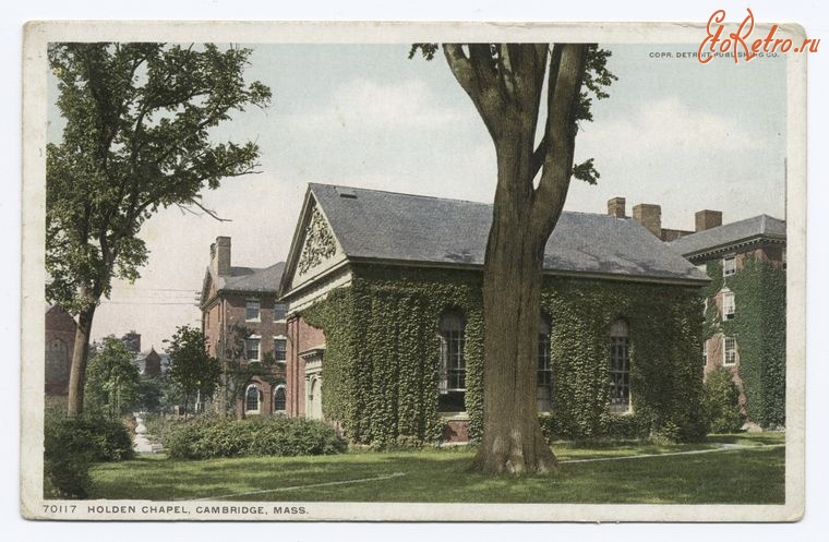 Штат Массачусетс - Кембридж. Часовня Холден, 1898-1931